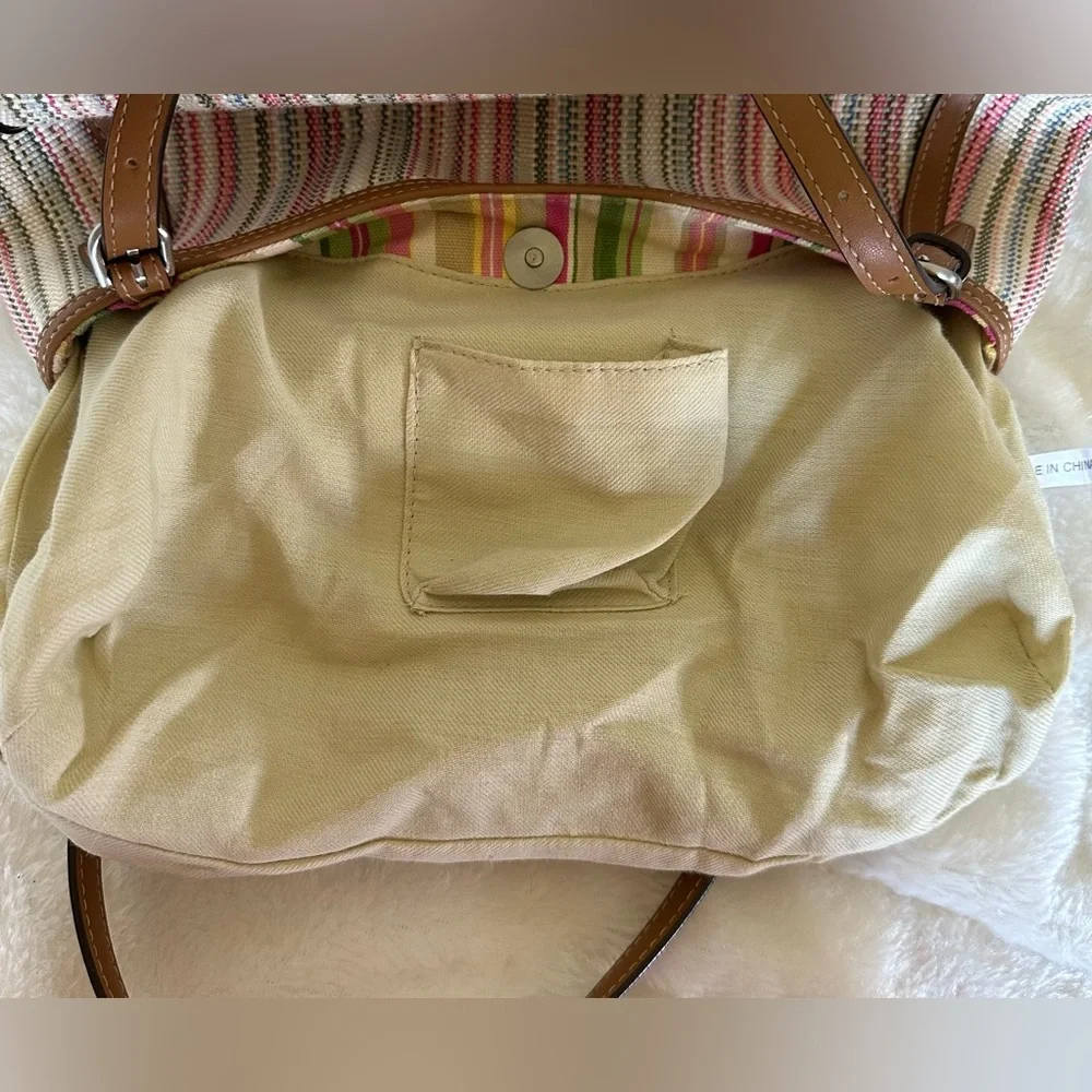 Fossil Striped Multicolor Shoulder Bag - Picture 10 of 12